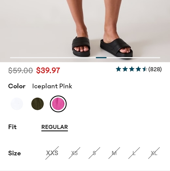 Athleta Retreat Linen Shorts in Iceplant Pink S sold out! NWT MSRP $59 - Picture 9 of 14